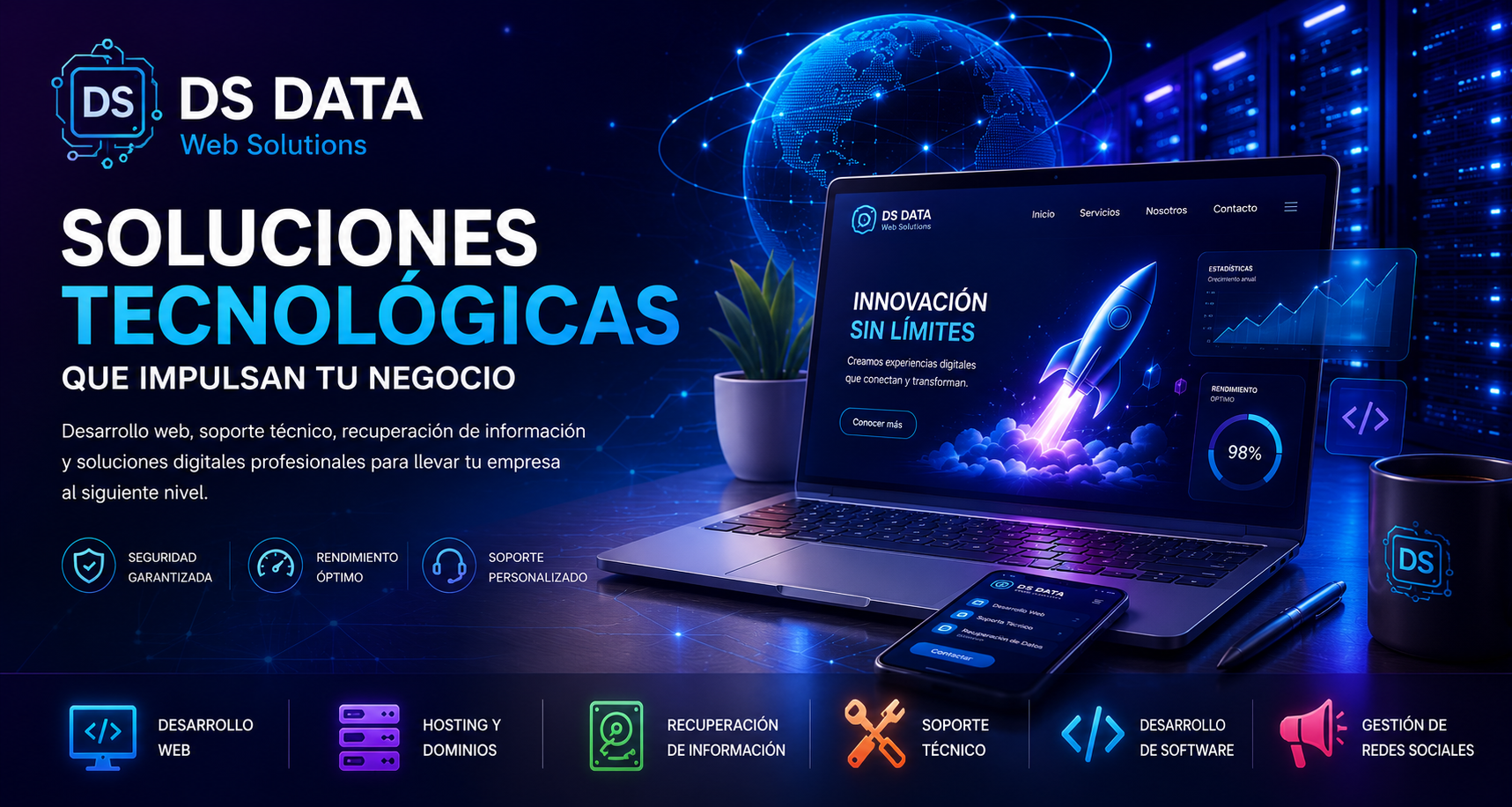 Servicios DS DATA Web Solutions